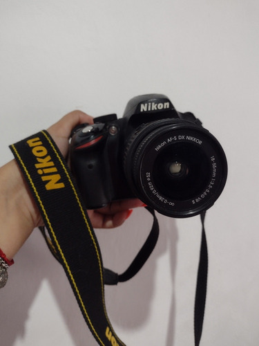 Nikon D3200 Kit Lente 18-55 Vr En Caja Con Accesorios 