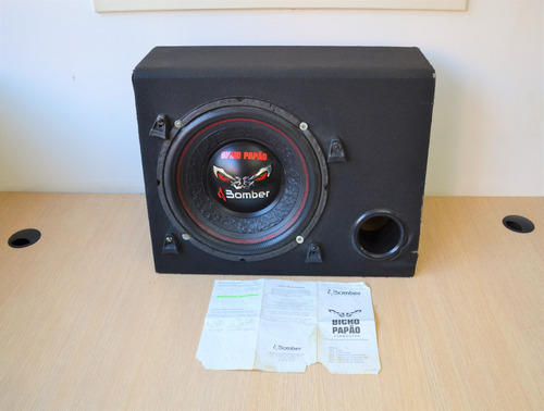 Subwoofer Bomber Bicho Papão 12'' 600w Rms 4 Ohms + Caixa