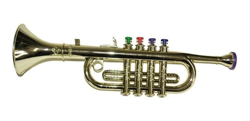 Trompete Musical Infantil Estilo Profissional Para Crianças