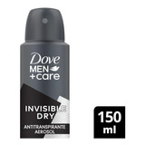 Desodorante Dove Men+care Aerossol Invisible Dry 150ml