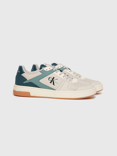 Tenis De Piel Multicolor Calvin Klein Hombre