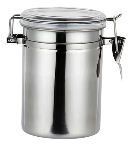 Recipiente Para Granos De Café De Acero Inoxidable 1800ml