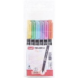 Microfibras Trabi Fine Liner Pastel X 6  - Librería Jr