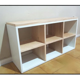 Mueble Organizador Comoda Montessori Nordico Juguetero Cubos