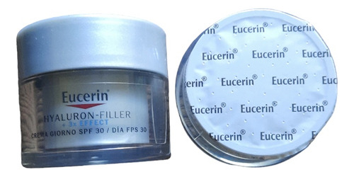 Crema Eucerin Hyaluron Filler + 3xeffect Día Spf30 20mlx2