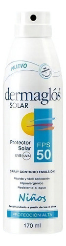 Protector Solar Dermaglos® F50+ Niños | 170ml