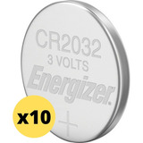 Cr 2032 Energizer Pila Boton 2032 Pack X 10