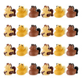 Hungdao 24 Patos De Goma De Caballo De 2.36 Pulgadas, Patos 