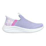 Zapatilla Niña Skechers Slip-ins: Ultra Flex 3.0 Morado