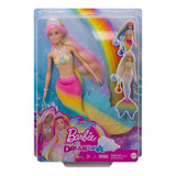 Barbie Sirena Arcoíris Mágico