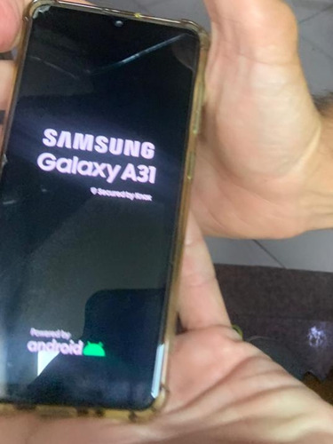 Samsung Galaxy A31 Seminovo Com 128g De Ram, Capinha