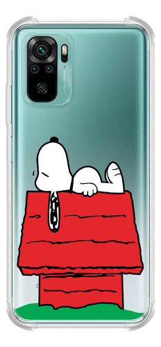 Capinha Compativel Modelos Xiaomi Snoopy Casa 0049