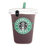 Funda Para iPhone 5c De Silicona Starbucks