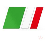 3 Adesivos Fiat Bandeira Italia Punto Palio Uno Punto Siena