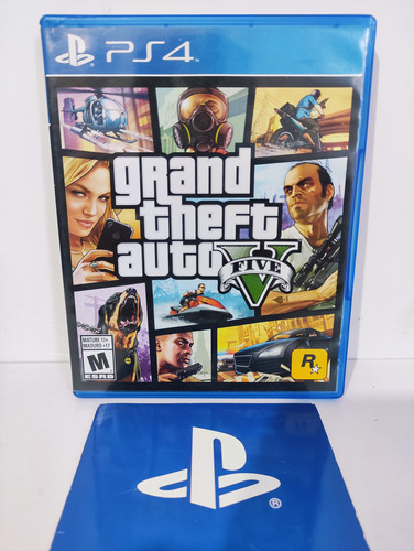 Grand Theft Auto V Ps4 Mídia Física Original Gta V P/entrega
