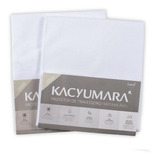 Protetor De Travesseiro Malha 100% Impermeável - Kacyumara Cor Branco Liso