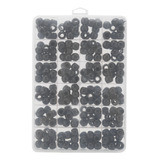 Perlas De Barba Negra, 240 Unidades, De Plástico, Estilo Vik