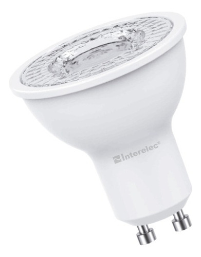 Lampara Led X10 Dicroica Gu10 7w Interelec