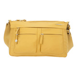 Bolsa Samsonite Move 4.0 Yellow Horiz Bag+flap