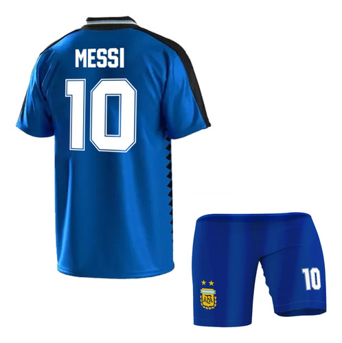 Camiseta Messi Argentina Con Short Version 1994