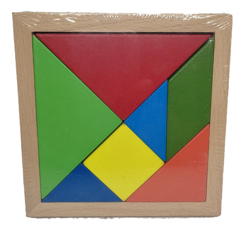 Tangram En Madera Juego Matemático Recurso Didáctico Factura