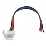 Conector Para Cinta Led 5050 Rgb C/cable Simple Macroled X 5