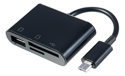 Dispositivos Micro Usb Hub Otg Micro Tf, Lector Micro Usb Ne