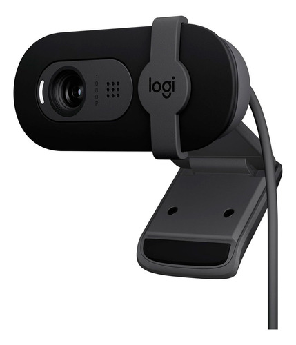 Webcam Full Hd 1080p Logitech Brio 100 Grafite