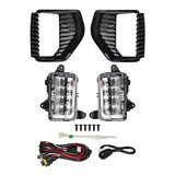 Kit Faro Niebla Gmc Sierra 2019 2020 2021 5.4 Leds Rejillas