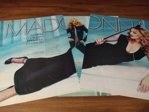(q190) Madonna * Clippings Revista 3 Pgs * 2008