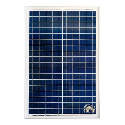 Panel Solar De 25w 12v 36 Celdas Para Bateria Solar | Envío gratis