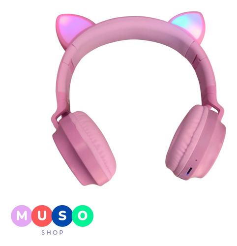 Audifonos Bluetooth Orejas De Gato 