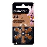 Pila Botón Duracell 312 P/ Audífono