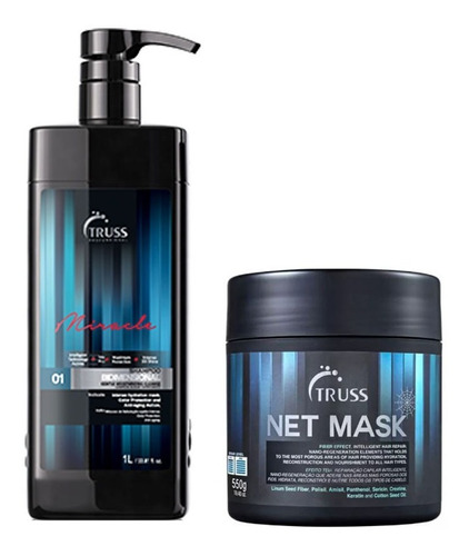 Truss Shampoo Bidimensional + Net Mask + Brinde