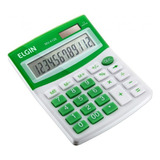 Calc Elgin Mesa Bateria Solar Mv 12 Dígs Grandes Em Blister