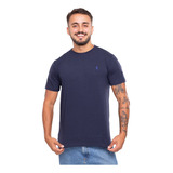 Camiseta Malha Peruana Masculina Premium Básica Liso