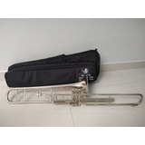 Trombone De Pisto Weril Sib - Niquelado 3999 - Aceito Trocas