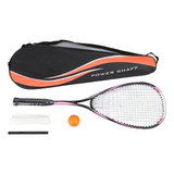 Raqueta De Squash De Entrenamiento Ligera De Carbono Para Pr