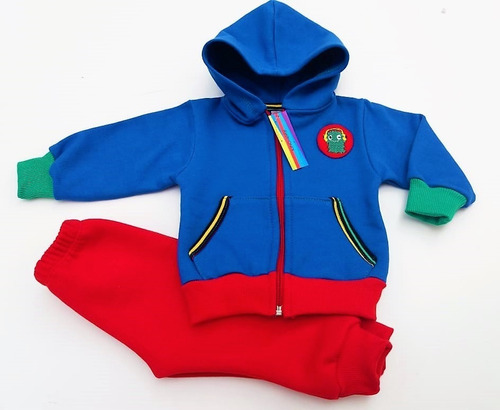 Conjunto Campera Y Joggin Friza Bebe- De 6 Meses A 3 Años