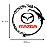Sticker Decorativo Para Tapa De Gasolina Mazda Universal