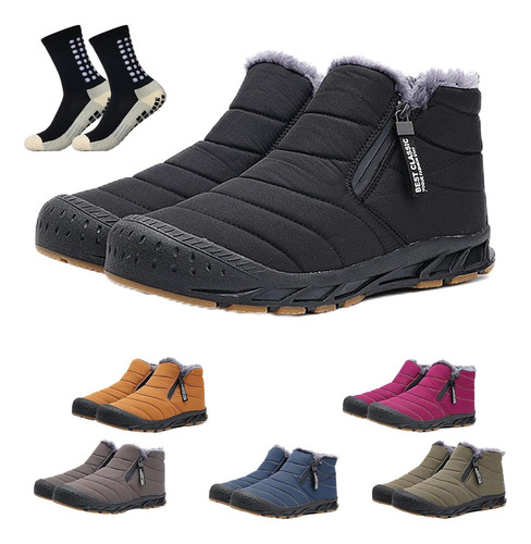 Zapato Descalzo Impermeable Hombres Mujeres Invierno,