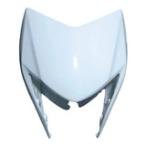 Mascara Frente Cubre Optica Honda Xr 150 Blanca En Monserrat