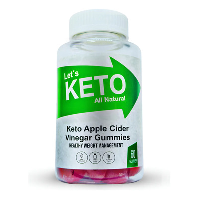 Lets Keto All Natural Keto Apple Cider Vinegar Gummies | Meses sin interés