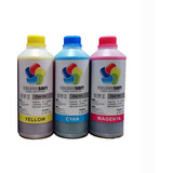 3 Litros De Tinta Dye Vivera Canon Lexmark Epson H Colores