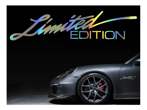 Calcomanias Limited Edition P/ Autos Camionetas Cristal 2 Pz