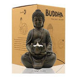 Goodeco Estatua De Buda Meditando Estatuilla Escultura Senta