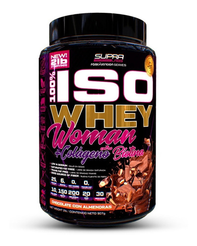 Iso Whey Woman 2lbs - Envío Gratis