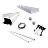 Kit Placard Reforzado Alum En Caja Greenway 2 Mt 2 Pta