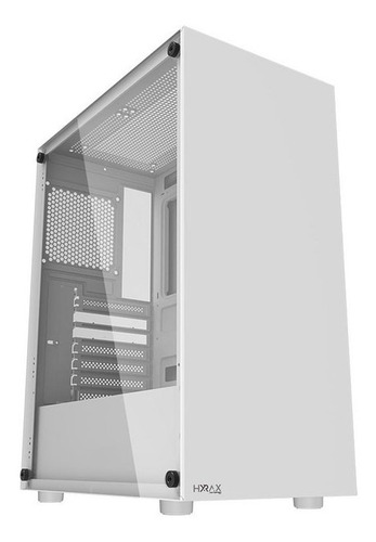 Gabinete Gamer Motospeed Hyrax Vidro Lateral Branco Hgb200w