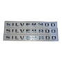 Emblema Silverado Letras 2008-2015 Chevrolet Silverado